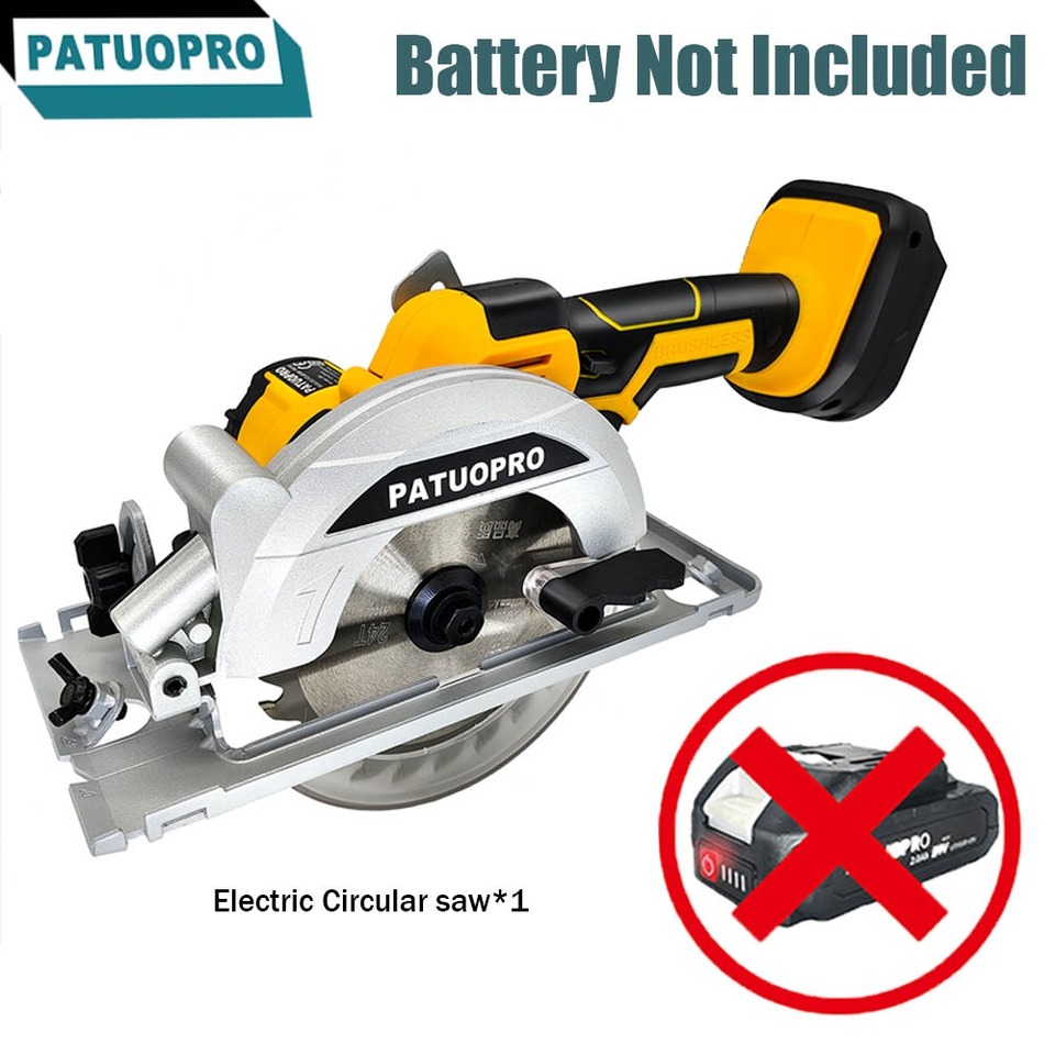 

Аккумуляторная циркулярная пила PATUOPRO 5 дюймов для батареи Makita 18 В