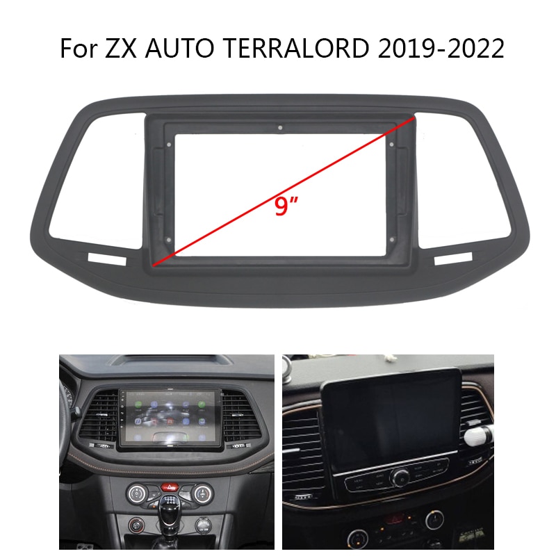 

Автомобильная фотопанель для ZX AUTO TERRALORD 2019 2020 2021 2022, ручная автоматическая стереосистема переменного тока, монтажная панель, лицевая панель, рамка, комплект