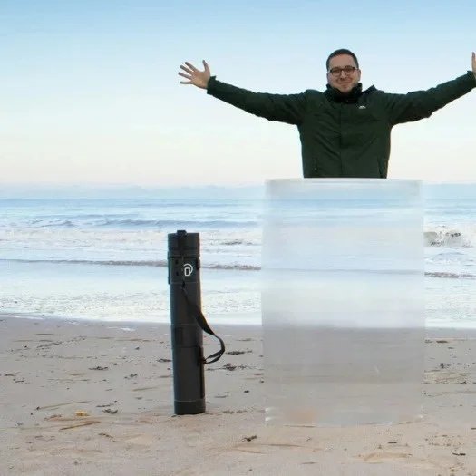 

Невидимый щит Stealth Performance Set Открытый портативный камуфляж для тела Невидимый лист Новое зеркало Stealth Pillar Lenticul
