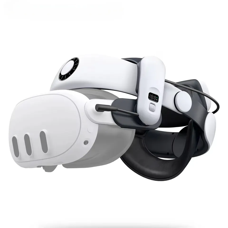 

BOVR S3 Pro 10000 мАч аккумуляторный ремешок на голову для Meta Quest 3/Quest 3S с кондиционером на голову VR аксессуары улучшают поддержку