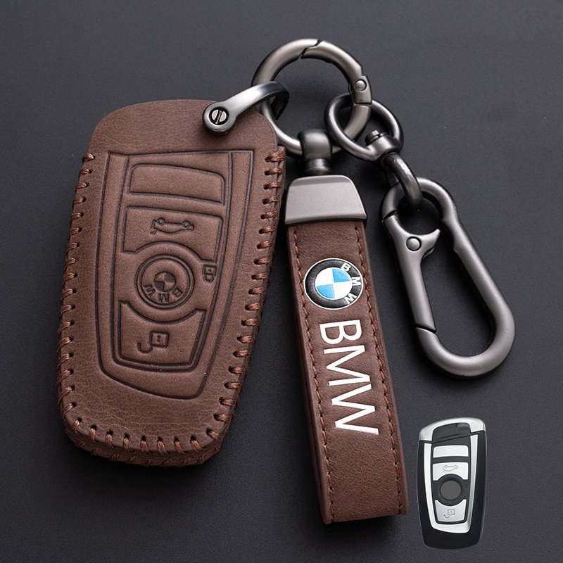 

Кожаный чехол для ключей от машины BMW X1 X3 X4 X5 F15 X6 F16 G30 7 серии G11 F48 F39 520 525 f30 118i 218i 320i Автоаксессуары