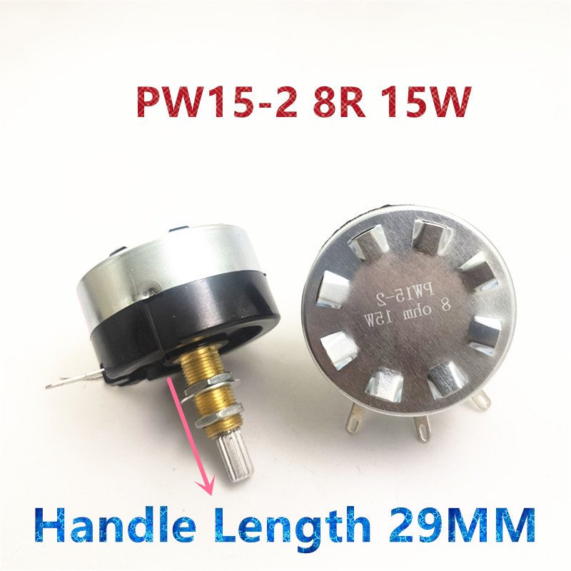 

Оригинальный новый 1 шт. PW15-2 8R 15 Вт высокочастотный потенциометр аттенюатора длина ручки 29 мм (ПЕРЕКЛЮЧАТЕЛЬ)