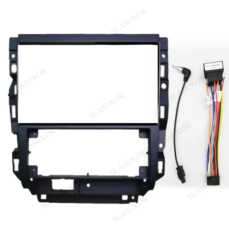 

New 9 Inch Car Radio Fascia For Volkswagen Golf Bora MK4 2006 Car Radio Panel Player Audio Frame Dashboard Mount Kit With Wire