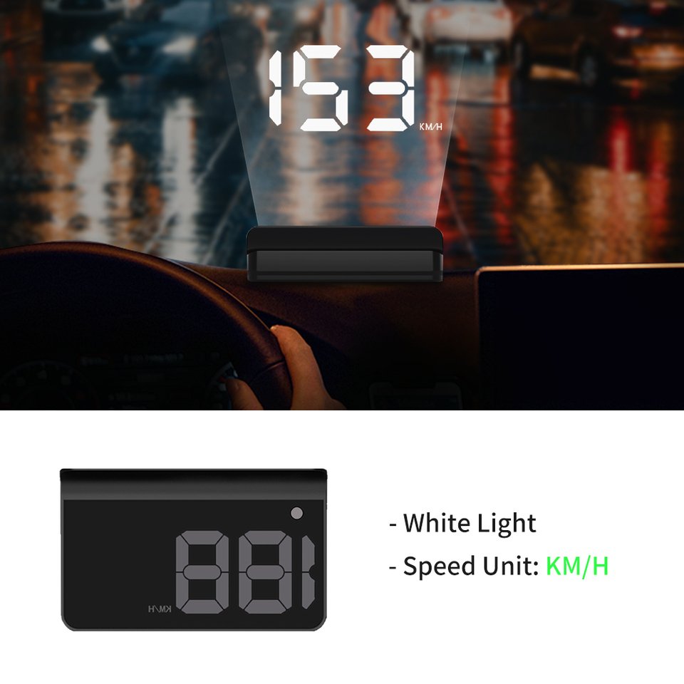 

KWHUD K1 gps спидометр проектор на лобовое стекло hud проектор павтомобильный проекционный дисплей, универсальный цифровой спидометр, GPS, скорость, проектор на лобовое стекло, автомобильные электронные устройства
