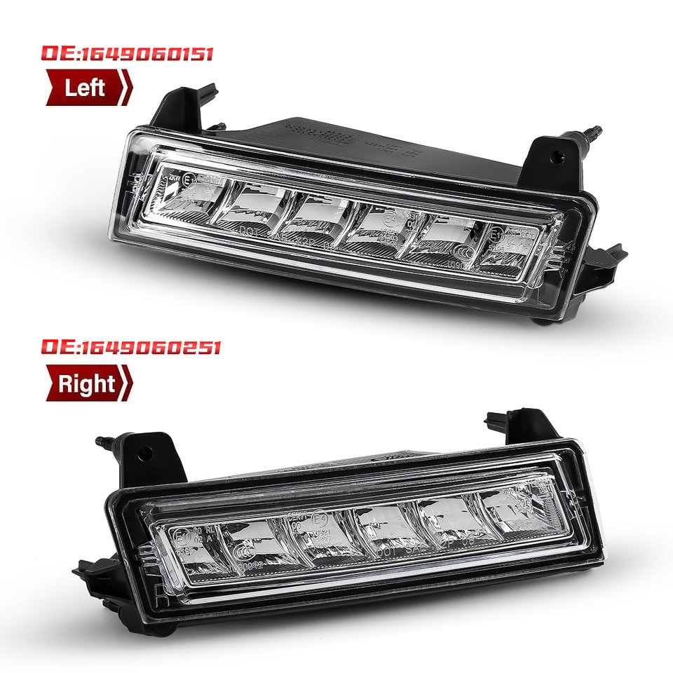 

Дневные ходовые огни для Mercedes Benz W164 X164 X204 ML350 ML450 GL450 GLK350 2009 - 2013