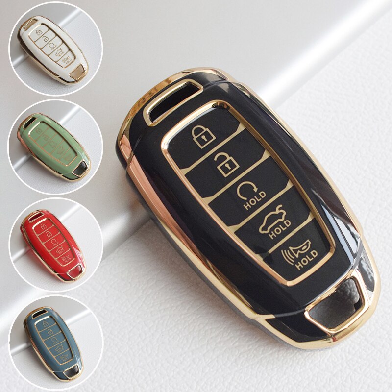 

Чехол для автомобильных ключей для Hyundai, psi, манипулятор величия, Azera, Elantra GT, Kona 2018, 2019, защитный