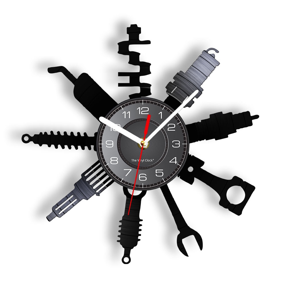 

Настенные часы из винила The Vinyl Clock