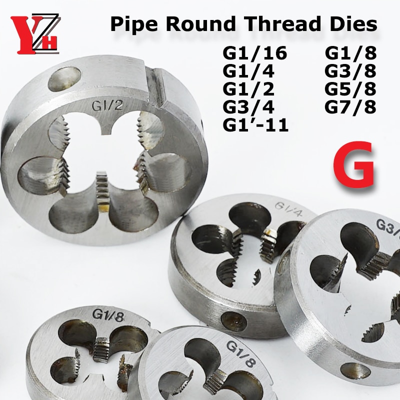 

Круглые метчики для трубной резьбы BB G1/16 G1/8 G1/4 G3/8 G1/2 G5/8 G3/4 G7/8 G1'' G2'' G3''