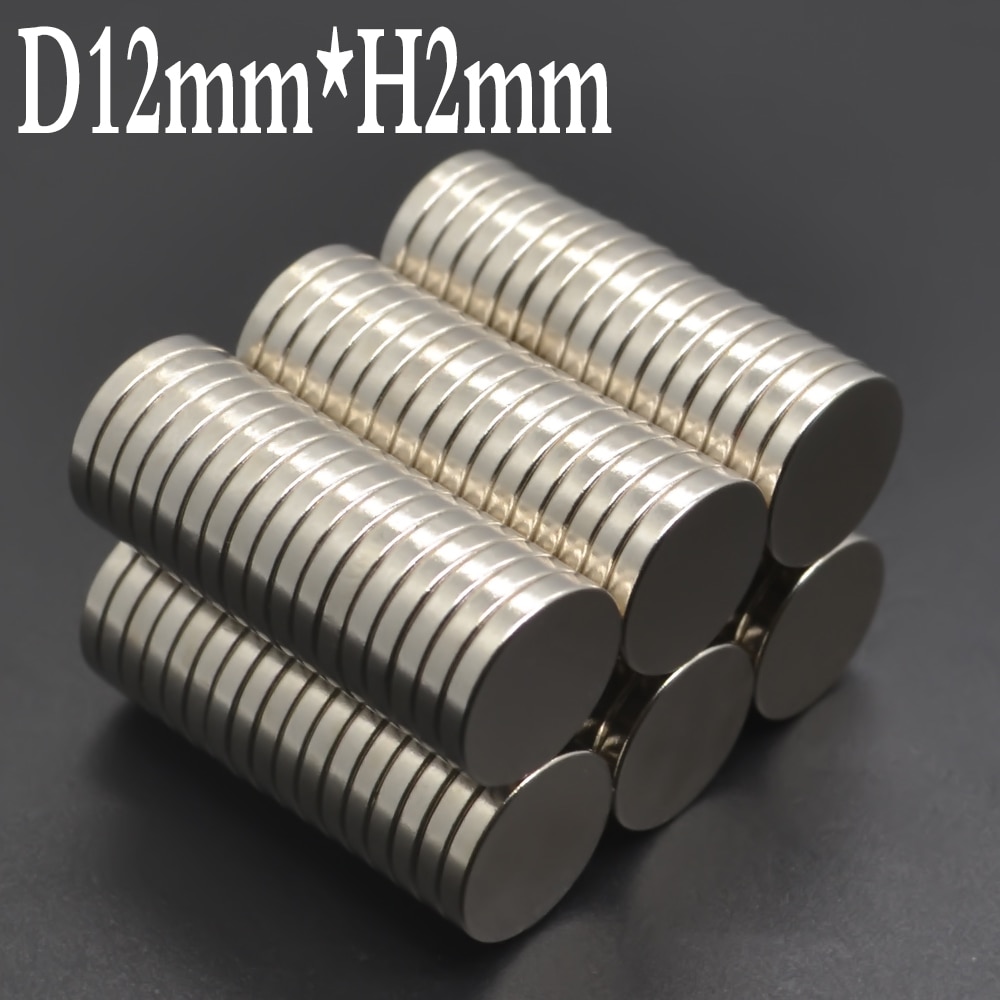 

Неодимовые магниты IMANES N35 12x2 мм
