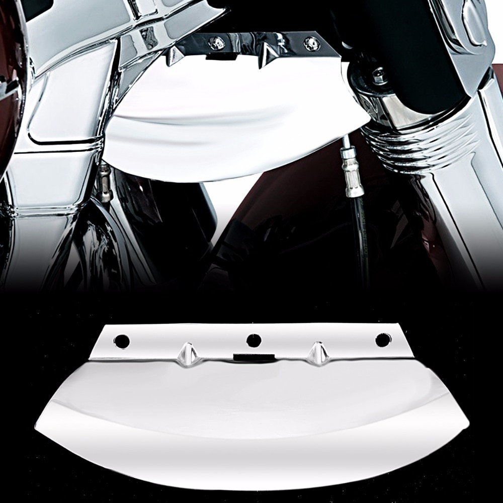 

Нижний хромированный тройной дефлектор дерева для Harley Touring Electra Street Glide Road King FLHX FLHR 1980-2013