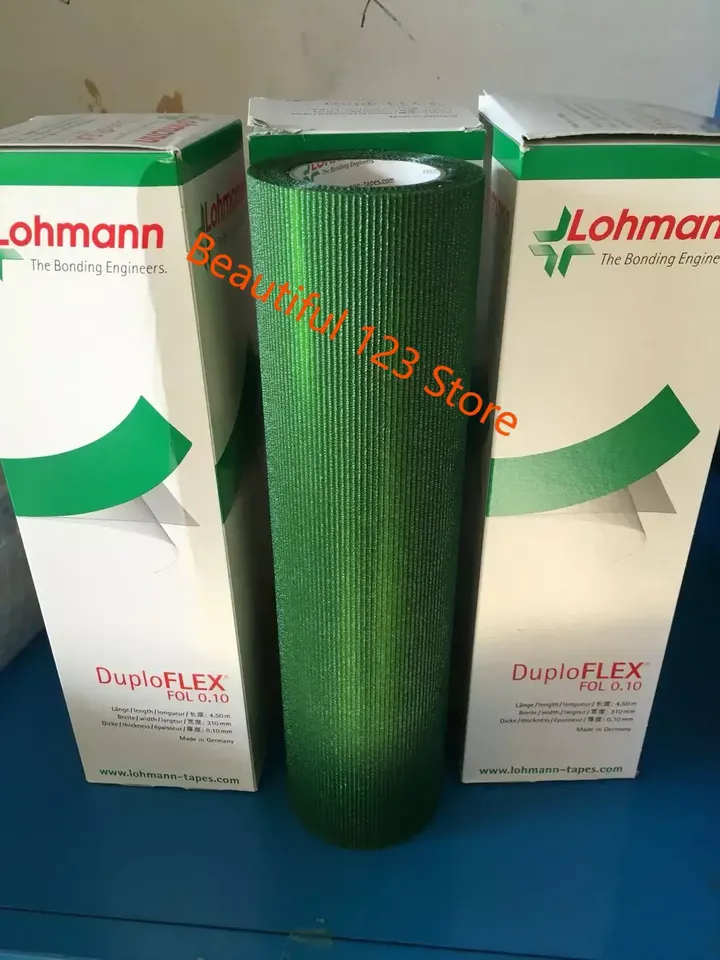 

Двусторонний клей LOHMANN в римском стиле импортный зеленый двухсторонний клей 0,1 мм Клей прозрачный пожалуйста 0,2 мм 31 см * 4,5 м