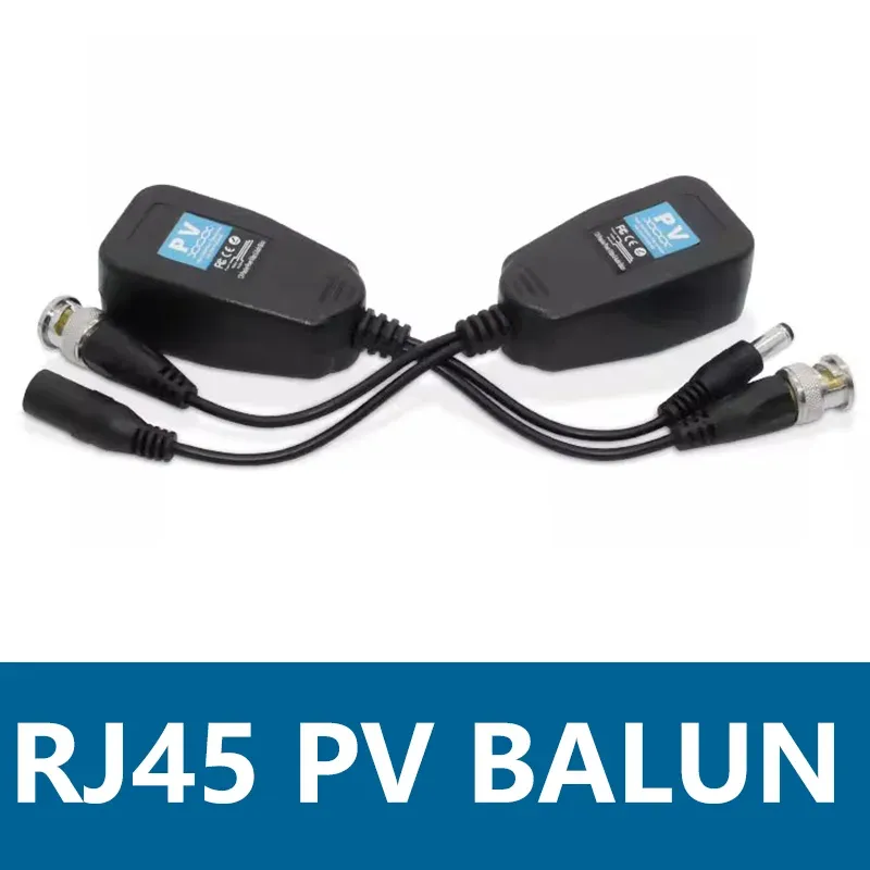 

5 пар (10 шт.) ESCAM пассивный коаксиальный CCTV 4K видео BNC Power Balun разъемы приемопередатчика к RJ45 BNC штекер для видеокамеры видеонаблюдения