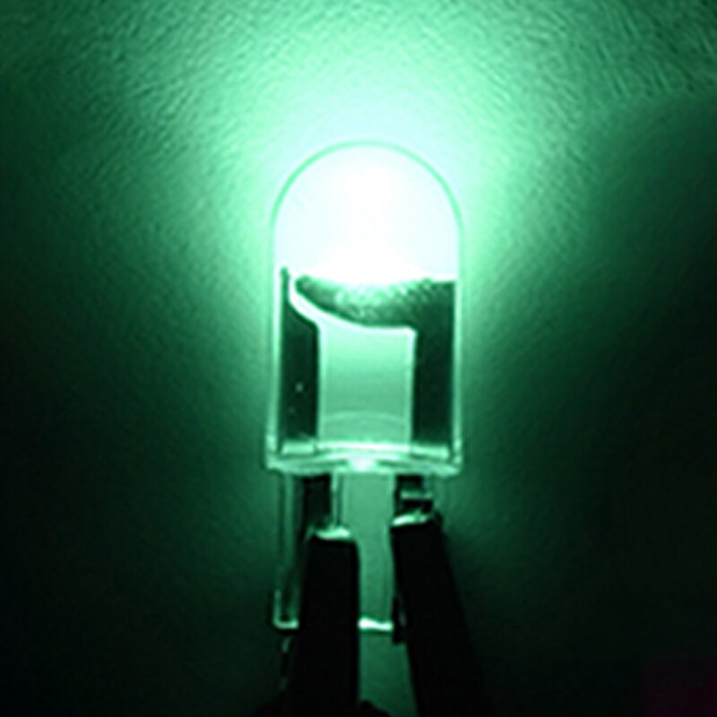 

1 шт. COB стекло W5W Led T10 Автомобильный свет 6000K белый автомобильный номерной знак лампа 12 В