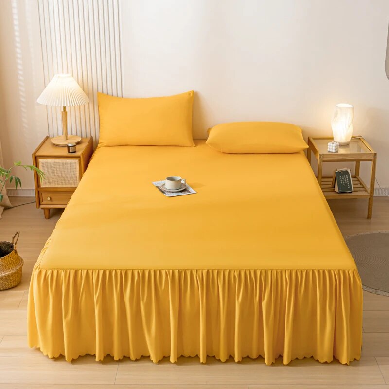 

Подзор для кровати матовый полиэстер/хлопок Queen/King Size