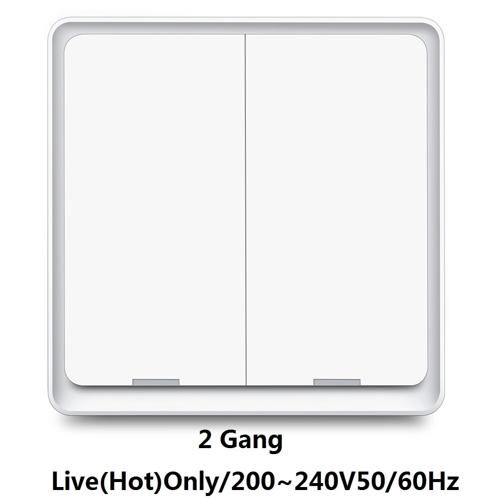 

Умный выключатель Tuya Zigbee 1/2/3 клавиши 220В
