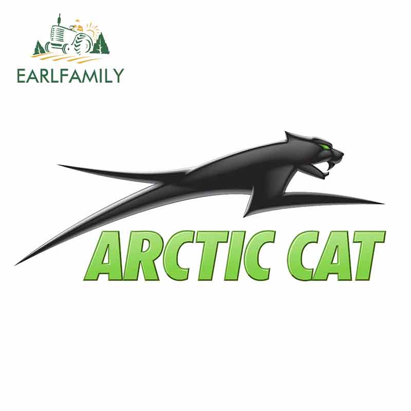 

EARLFAMILY 13 см x 5,3 см для ARCTIC CAT автомобильные наклейки-логотипы винил JDM бампер багажник грузовик графика лобовое стекло бампер наклейка в виде окна