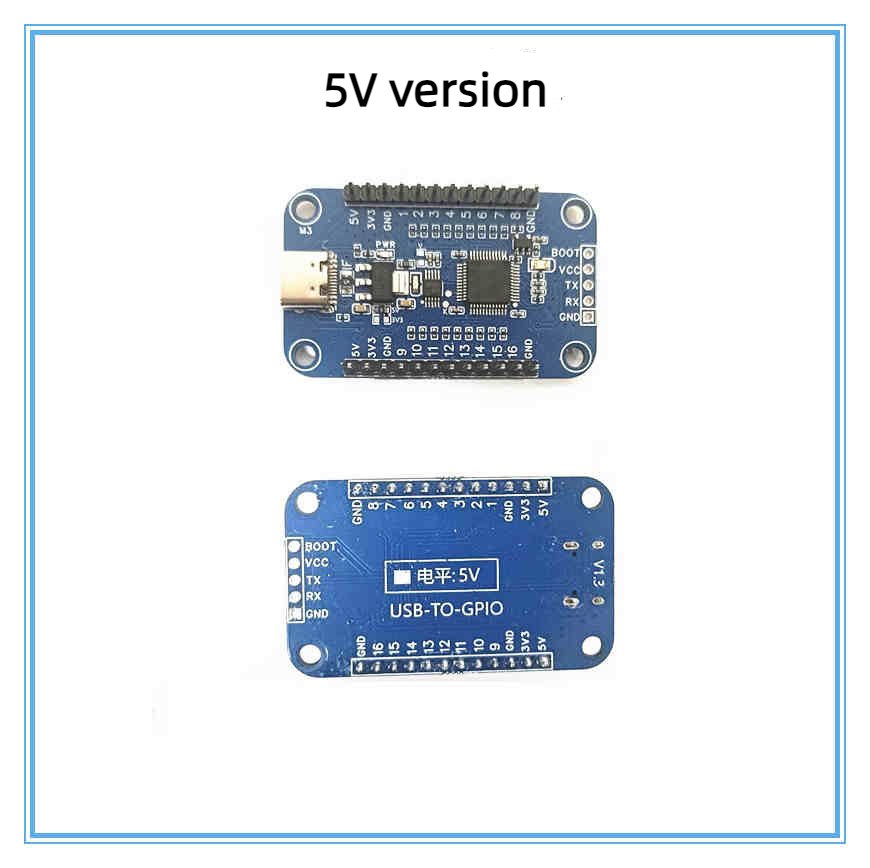 

USB на выход 16 GPIO Входной последовательный порт ШИМ на 16 GPIO Уровень 3,3 В 5 В