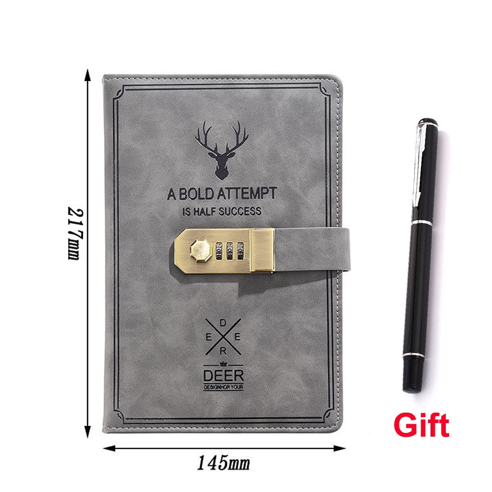 

Винтажная кодовая книга Tegcame TG-BJB02-10 A5 360 страниц