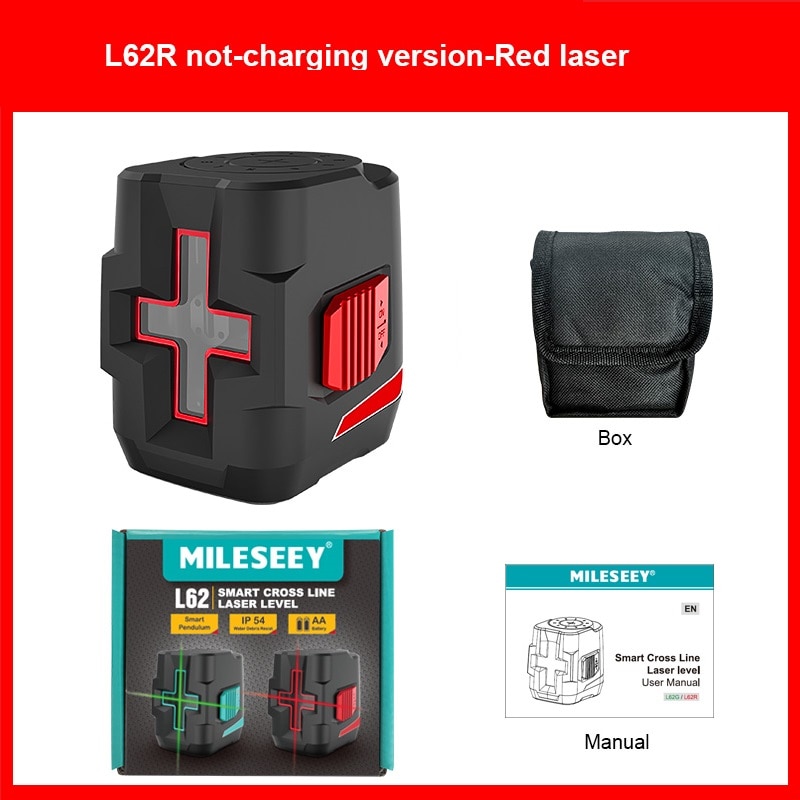 

Лазерный уровень Mileseey L52/L62 зеленый