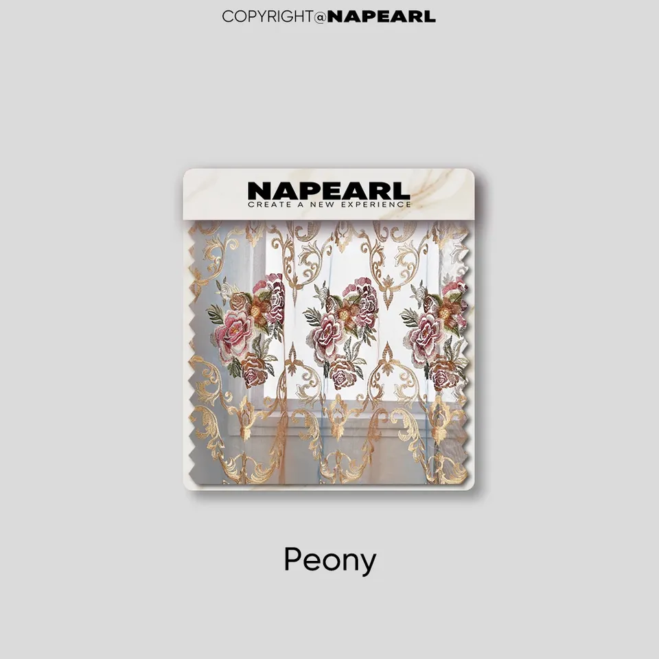 

NAPEARL однотонные жаккардовые шторы из полиэстера