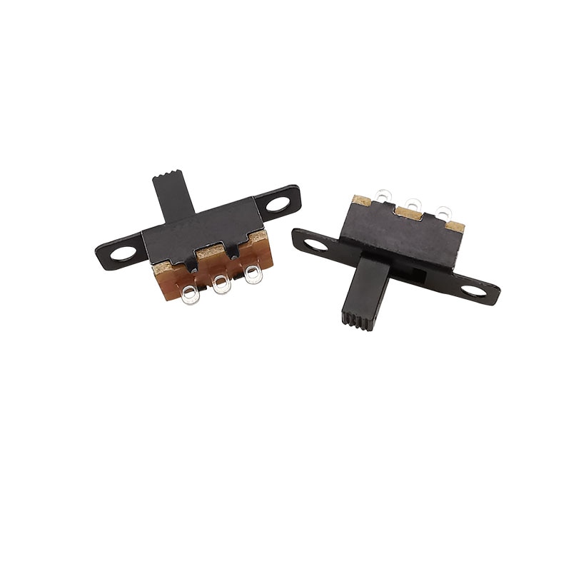 

Переключатель тумблер LOCHEUK SS12F15 черный пластик 10 шт