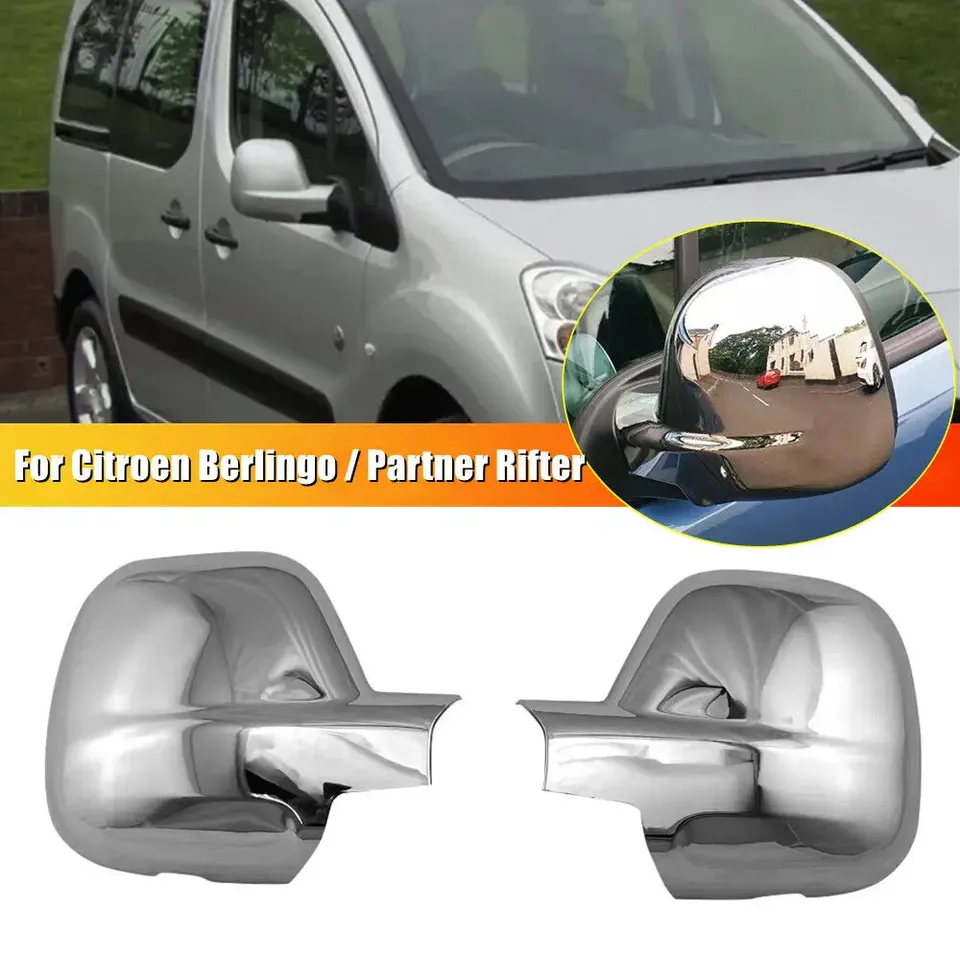 

Для Citroen Berlingo III Combo E Peugeot Partner II Rifter 2012-2018 автомобильная наклейка на боковое зеркало заднего вида, крышка крыла, накладка на корпус
