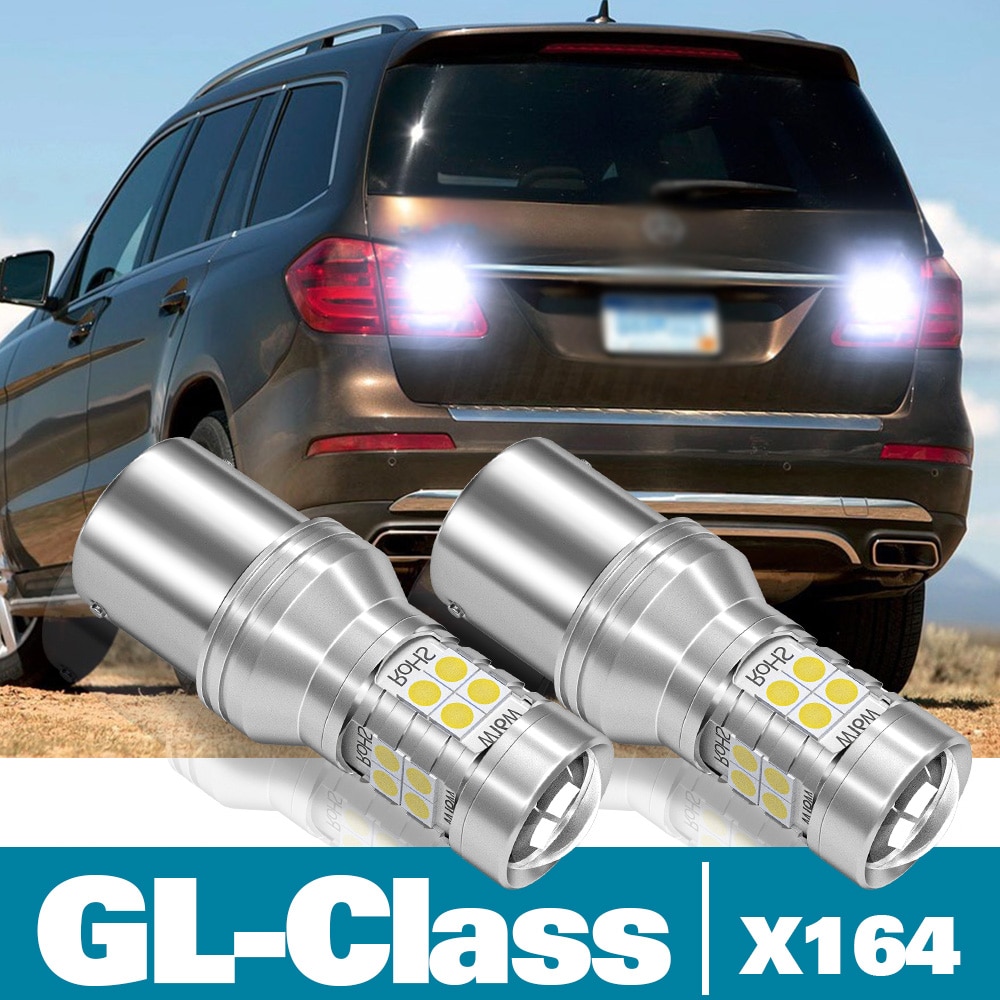 

2 шт., светодиодные фонари заднего хода для Mercedes Benz GL Class X164