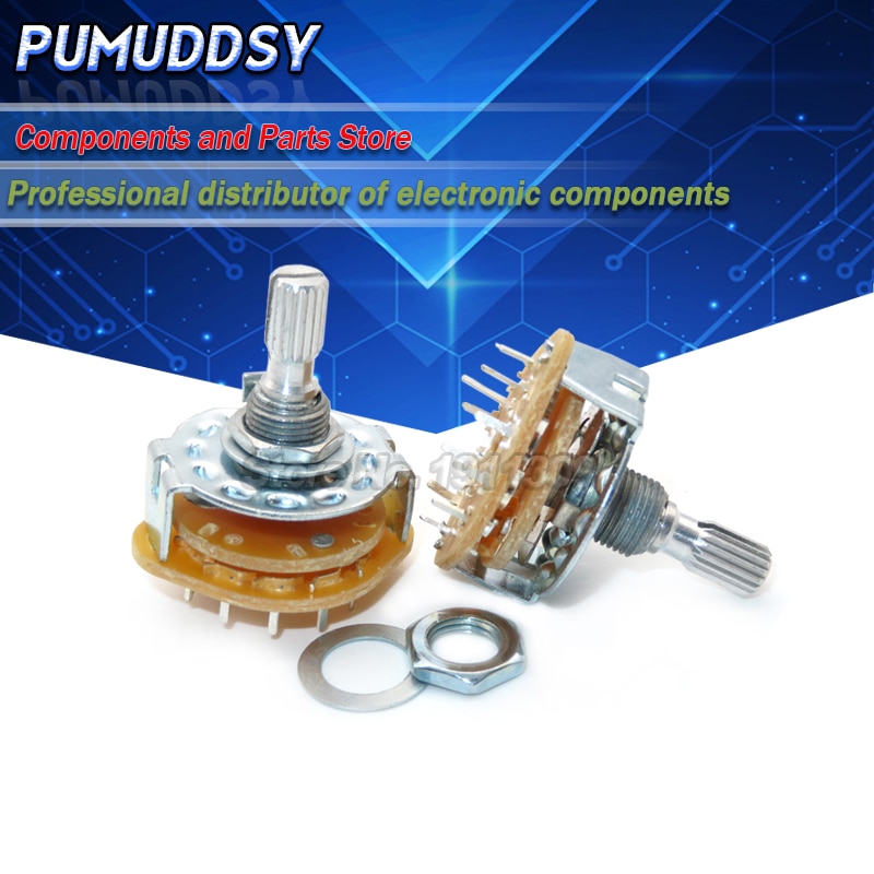

2 шт. Переключатель RS25 1P11T PUMUDDSY