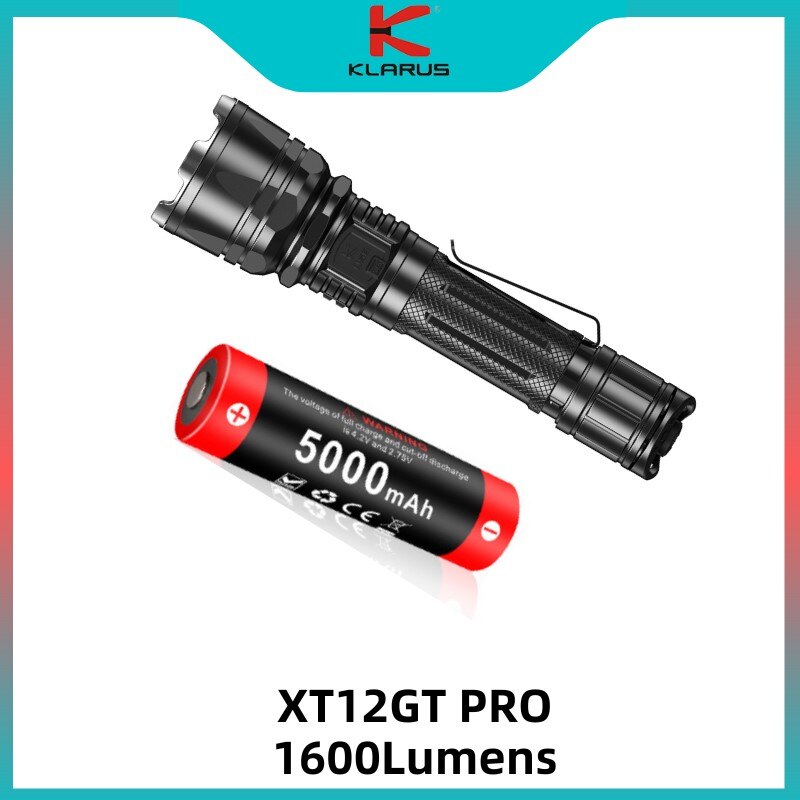 

Фонарик KLARUS XT12GT PRO 1600 люмен