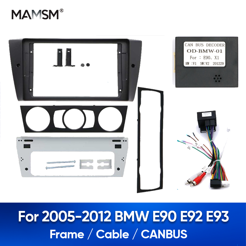 

Автомагнитола MAMSM 9 дюймов для BMW E90 E92 E93 2005-2012, Android, DVD, стерео, аудио экран, мультимедийный видеоплеер