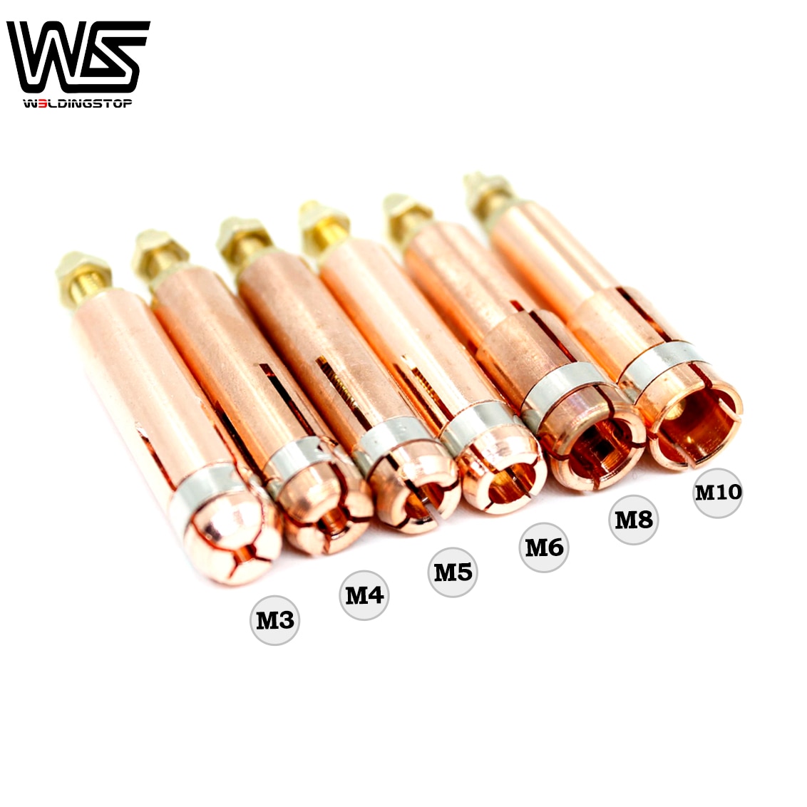 

Цанги WeldingStop для конденсаторного разряда M3 M4 M5 M6 M8 M10