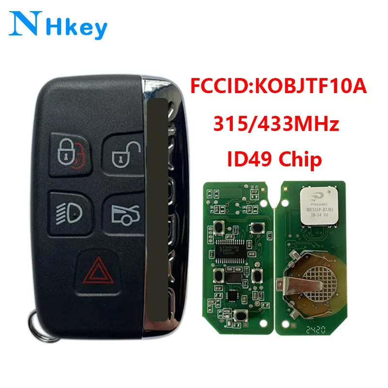 

Ключ NH для Jaguar XE XJ XJL XF Car 315 433 МГц ID49 PCF7945P чип смарт-управление автомобильный ключ