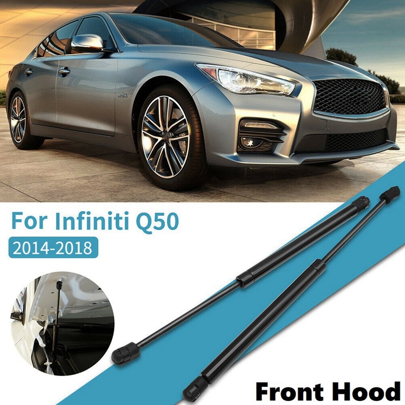 

-2 шт., передний подъемник капота, стойка, пружинный амортизатор для Infiniti Q50 2014-2018 65470-46A0A 6801 PM3369