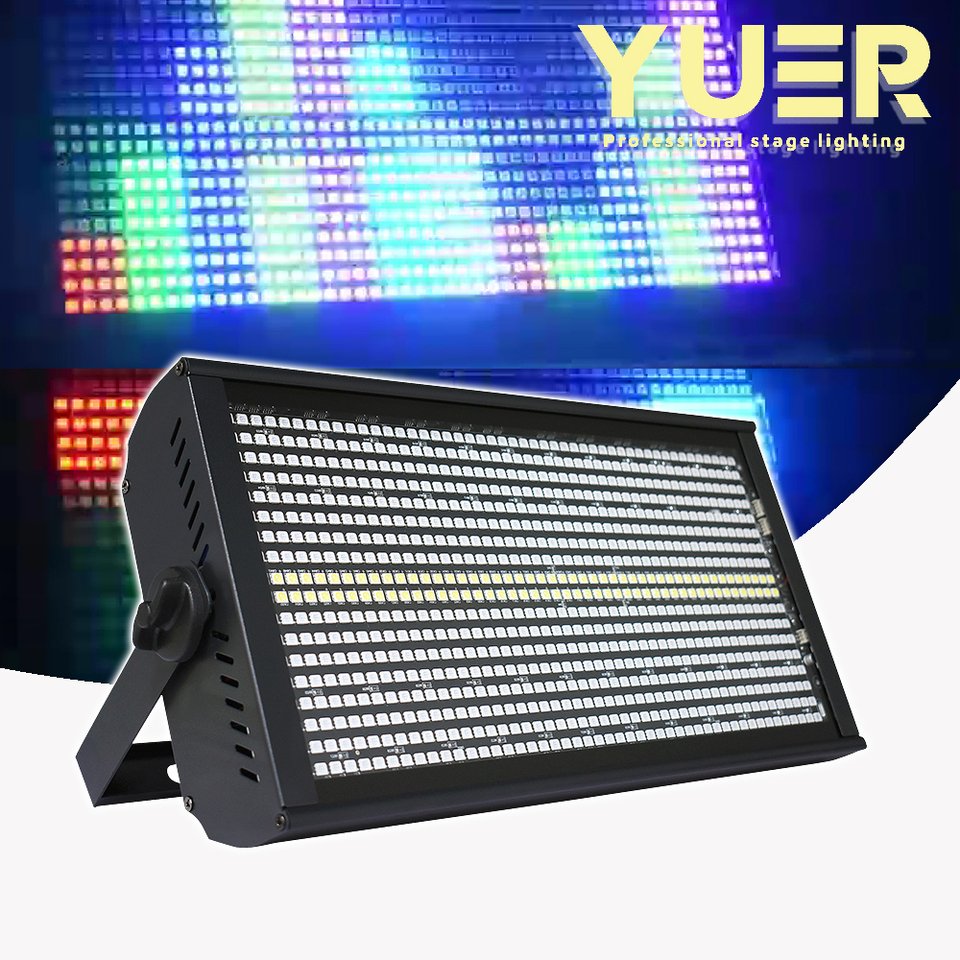 

Yuer LED 48+8 сегментов RGBW Wash стробоскоп 200 Вт корпус DJ эффект световая панель для вечеринки, дискотеки, свадебного бара, праздничного шоу