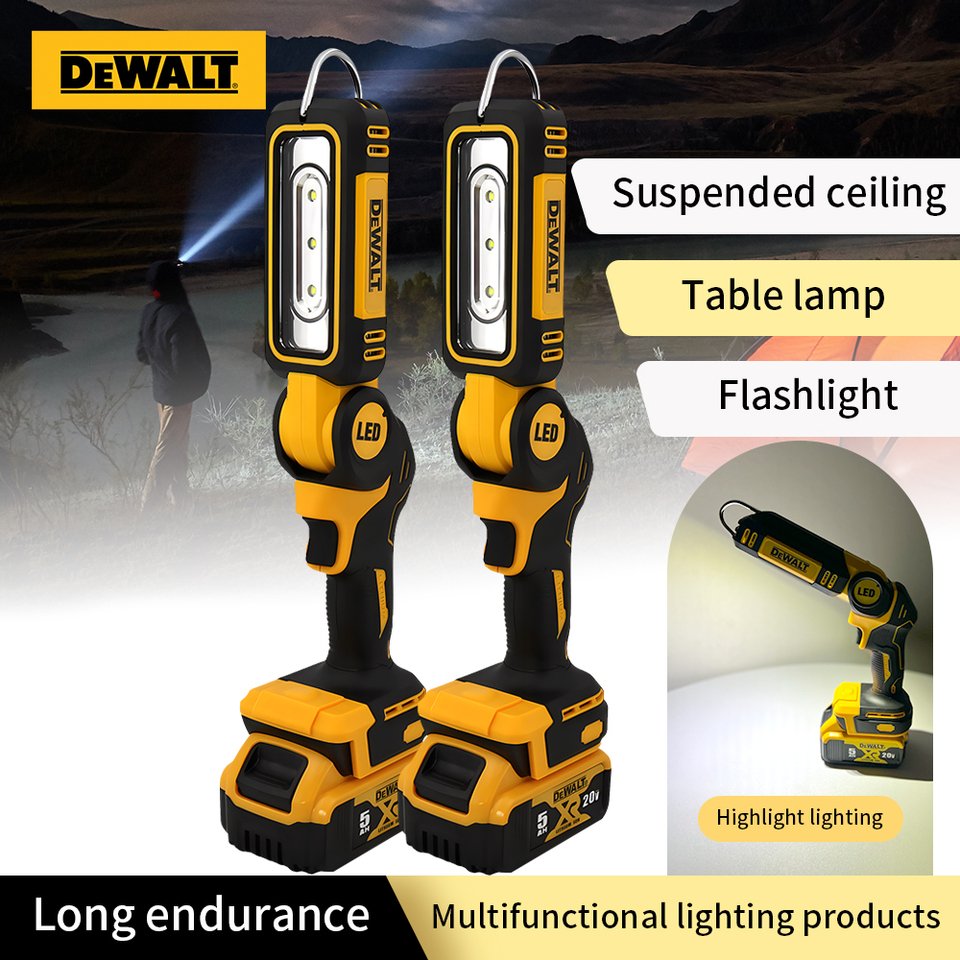 

DEWALT Rechargeable folding LED light