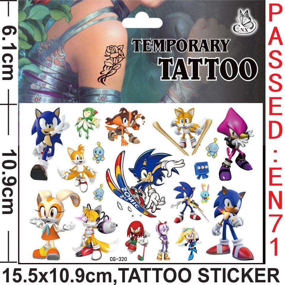 

Наклейка Bandai Ежик