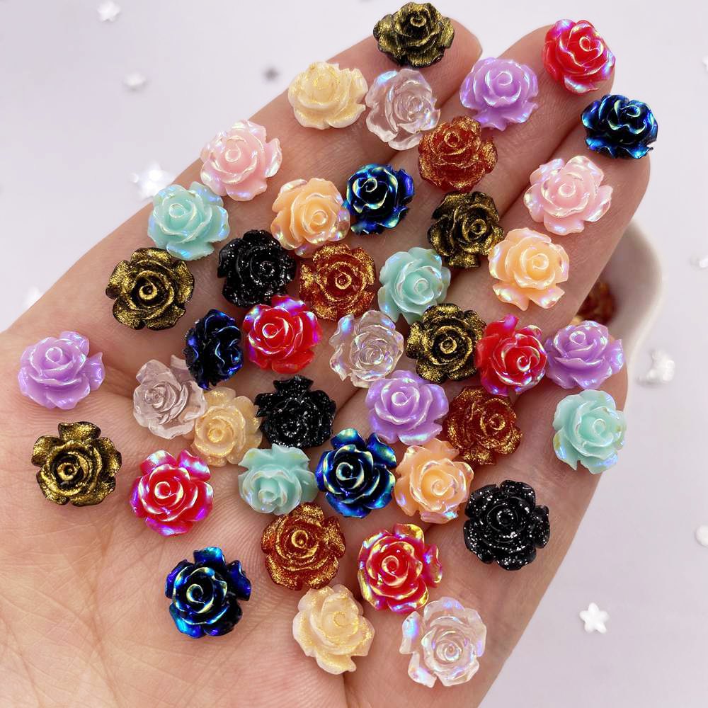 

Блестящие розы из смолы Diy Super Paradise