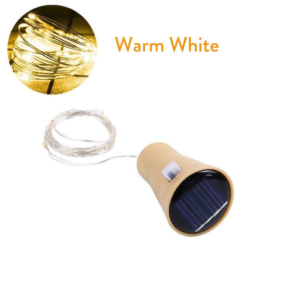 

Солнечные гирлянды YORYZENG для бутылок вина 10LED/15LED/20LED