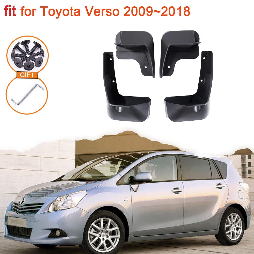 

Брызговики 4x для Toyota Verso AR20 2009 2010 2011 2012 2013 2014 2015 2016 2017 2018 брызговики аксессуары для крыльев