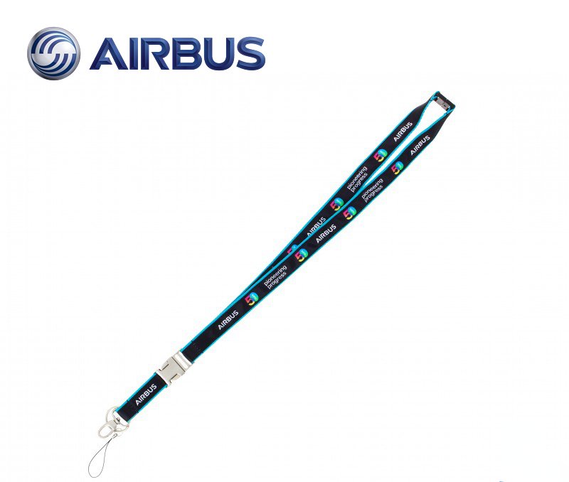 

Официальный ремешок для удостоверения пилота 50-летия AIRBUS, ремешок для удостоверения личности мобильной работы
