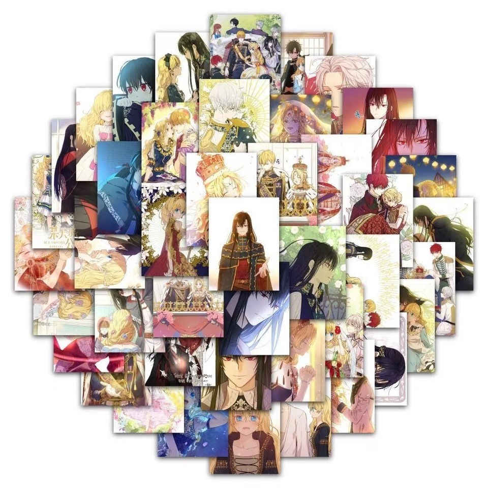 

Набор стикеров Manwha Be A Princess Someday Sia and Lucas nbyinto