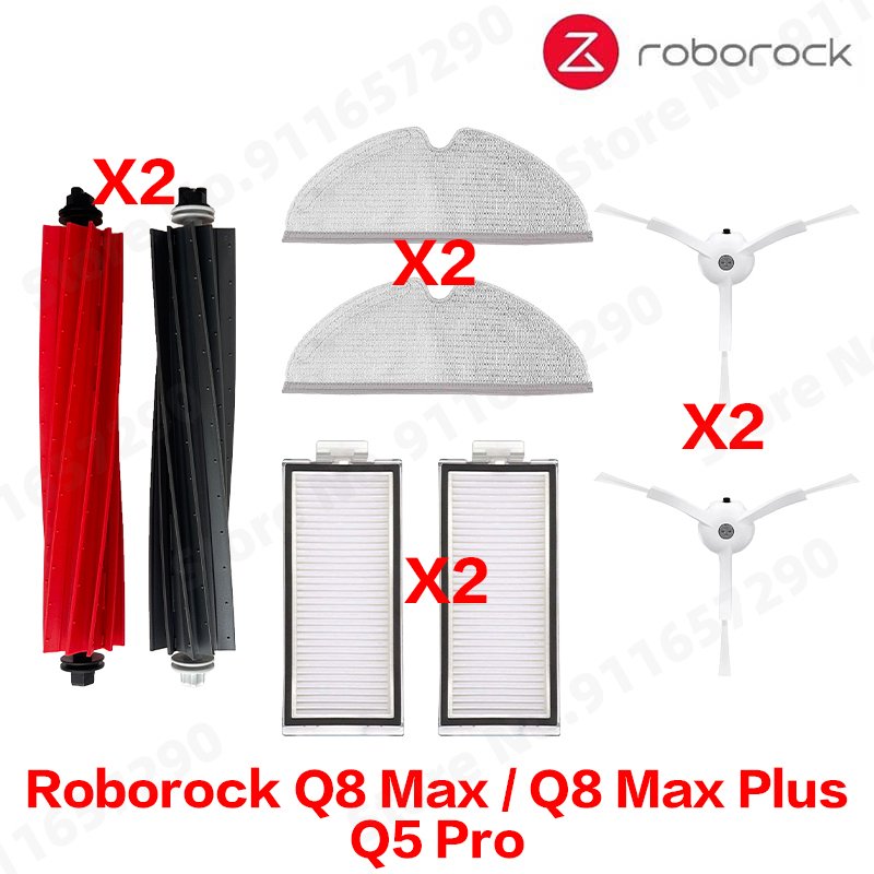 

Roborock Q8 Max / Q8 Max Plus / Q5 Pro Plus Аксессуары для робота-пылесоса