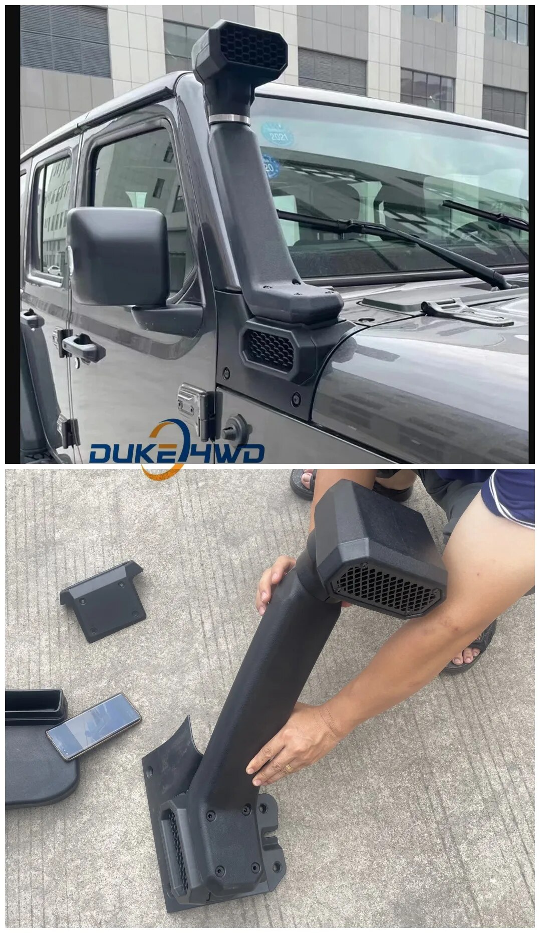 

DUKE4WD комплект с входом для подводного плавания, Квадрокоптер для Jeep Wrangler JL 2018, 2019, 2020, 2021