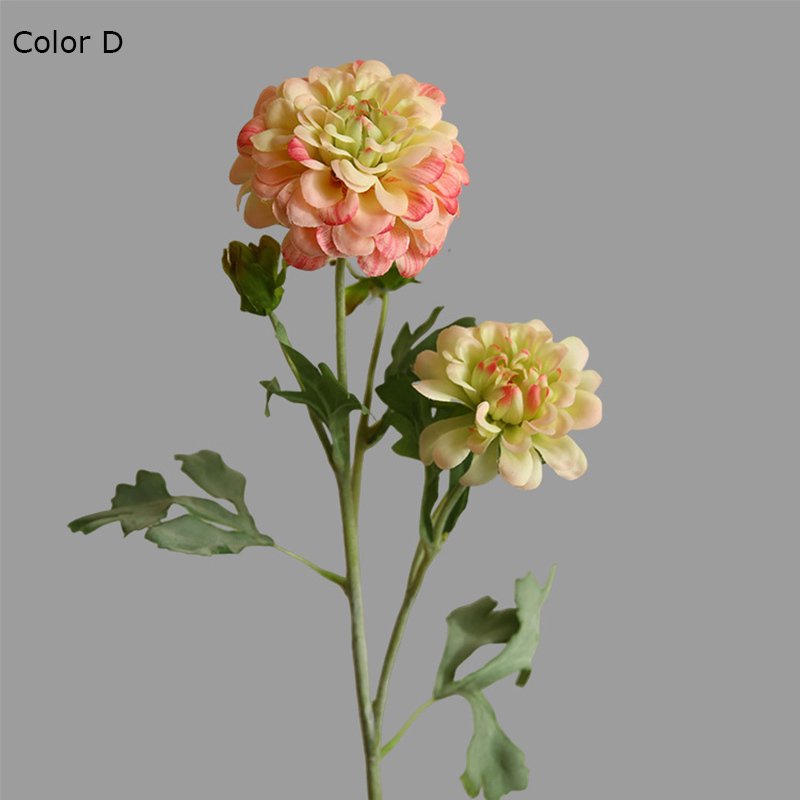 

Искусственные георгины Flores Artificiales белые
