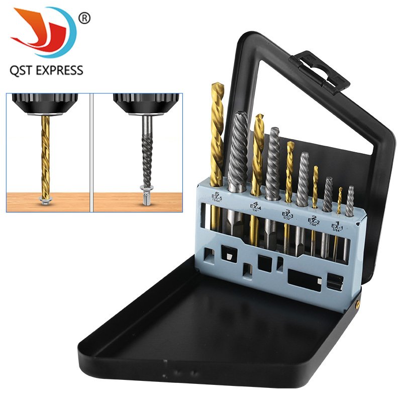 

Комплект из 10 шт. экстракторов для винтов QSTEXPRESS