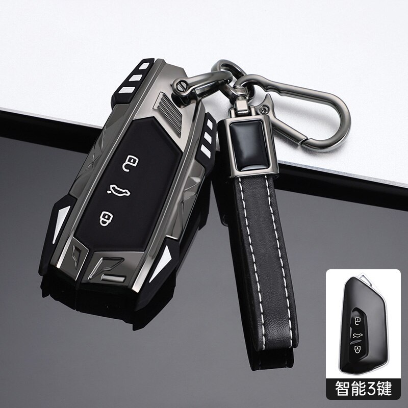 

Чехол для автомобильного ключа для VW Volkswagen Golf 8 MK8 ID.3 ID.4 для Skoda Octavia A8 Seat Leon MK4 Cupra Formentor Tarraco аксессуары