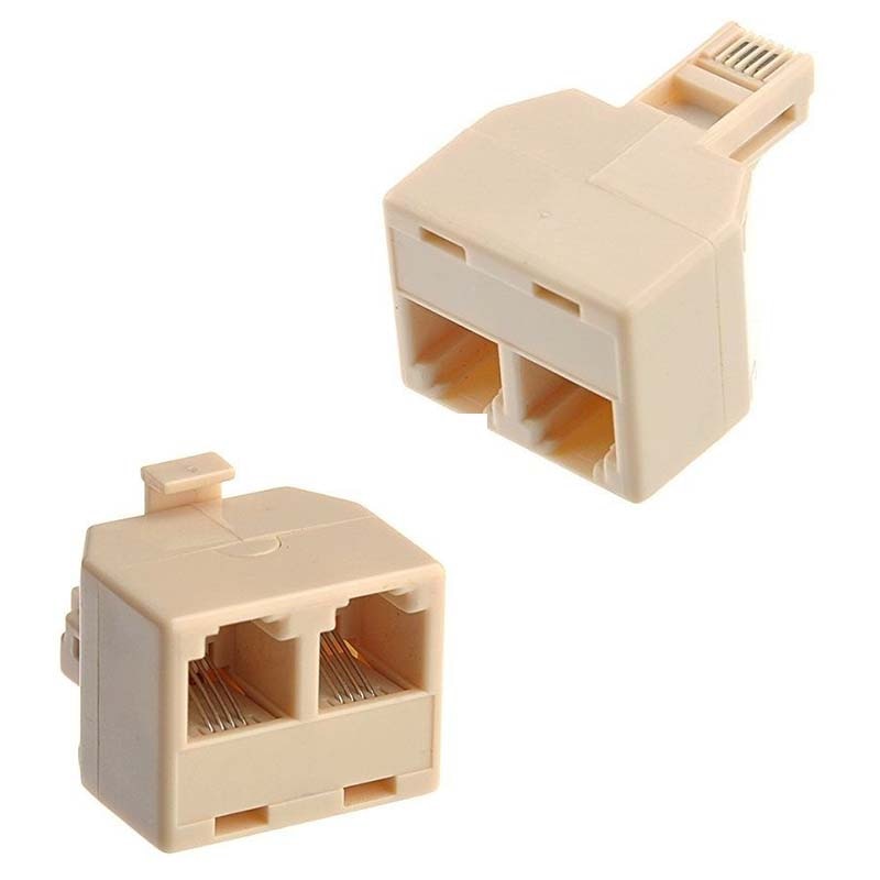 

Разветвитель RJ11 GuangMaoBo 1 на 2