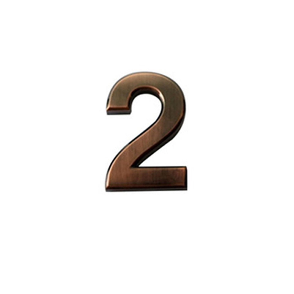 

3D клейкие дверные номера 0-9