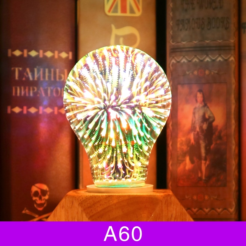 

Duncelri 3D светодиодная лампа Эдисон ST64/G95/A60