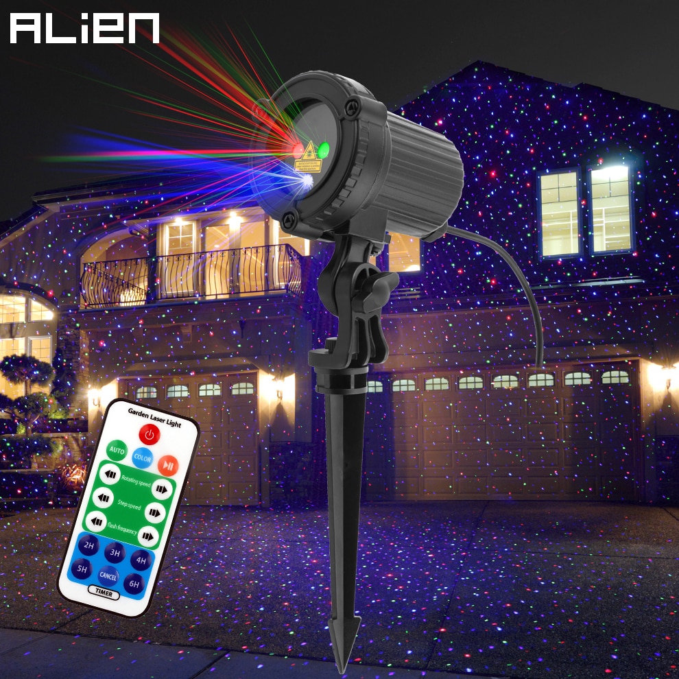 

Лазерный проектор звезд Alien RGB